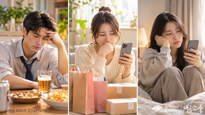 일상에서 경험하는 중독과 감정의 관계
