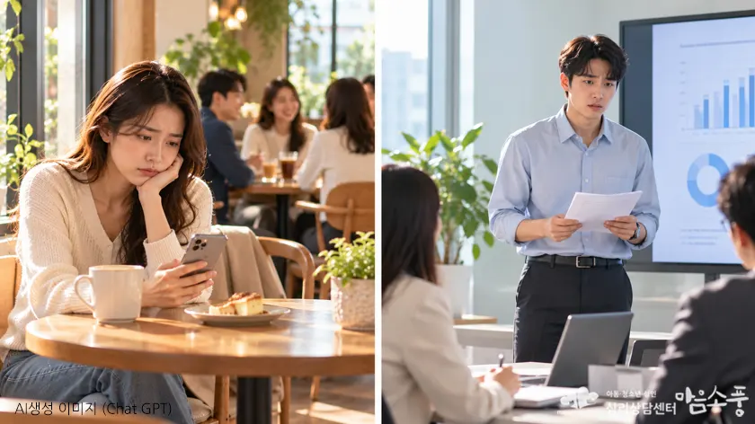 대인관계 회피와 사회적 평가 불안